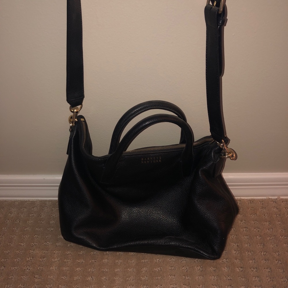 BLACK BARNEYS NEW YORK PURSE